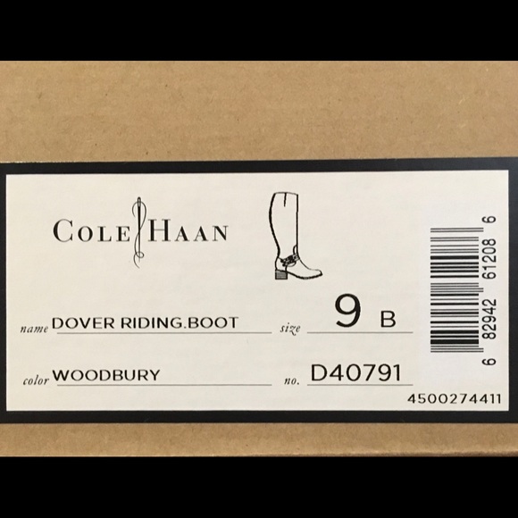 Brand new in box Cole Haan Dover Riding Boot, sz 9 - Picture 7 of 7